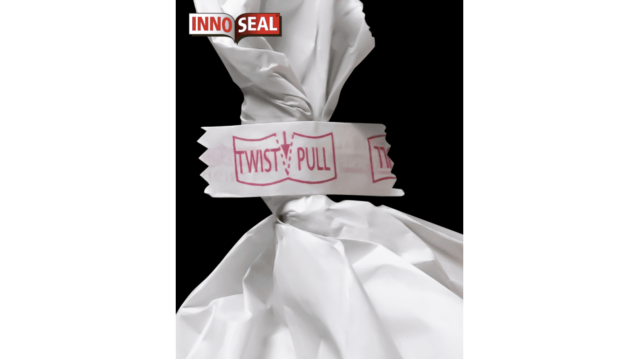 Do you see a tear? Neither do we. >> This bag has not been tampered with! With Innoseal it's safe to enjoy.