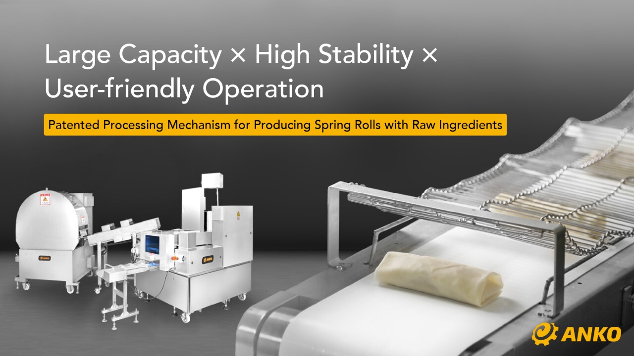 SR-27 is the best option for Automated Spring Roll Production