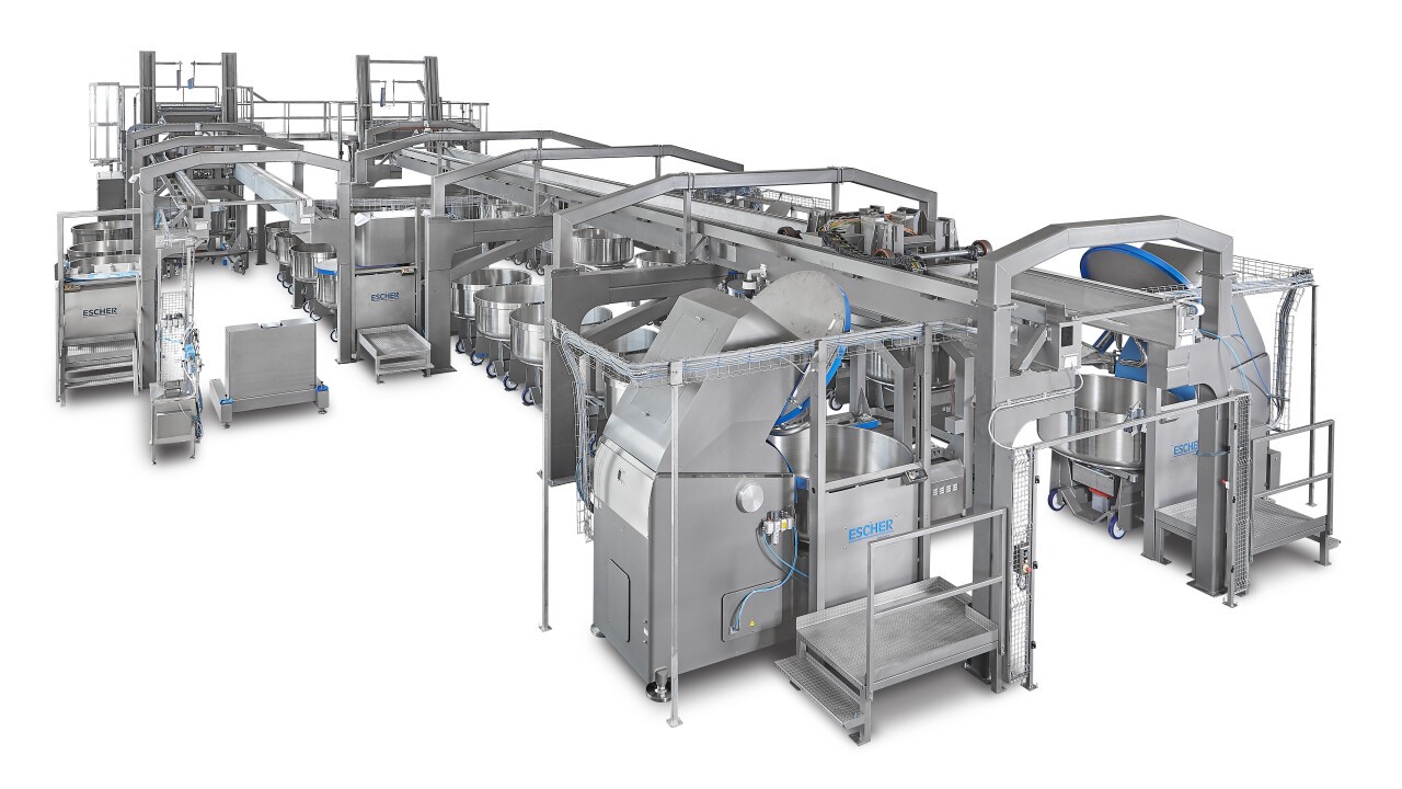 Fully automatic robotic system. Automatic mixing and bowl handling system. Modular installation with linear movement. 