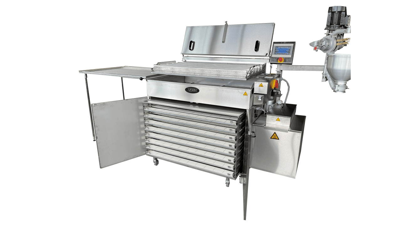 Automatic Donut Fryer Type WW2-X20 AT with Cake Donut Depositor