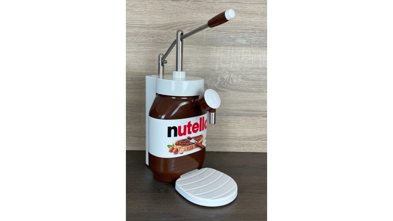 Manueller Nutella Dispenser für 1kg Beutel