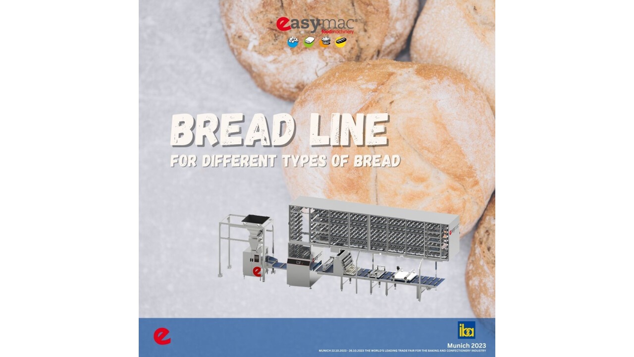 BREAD LINE: made to produce different types of bread