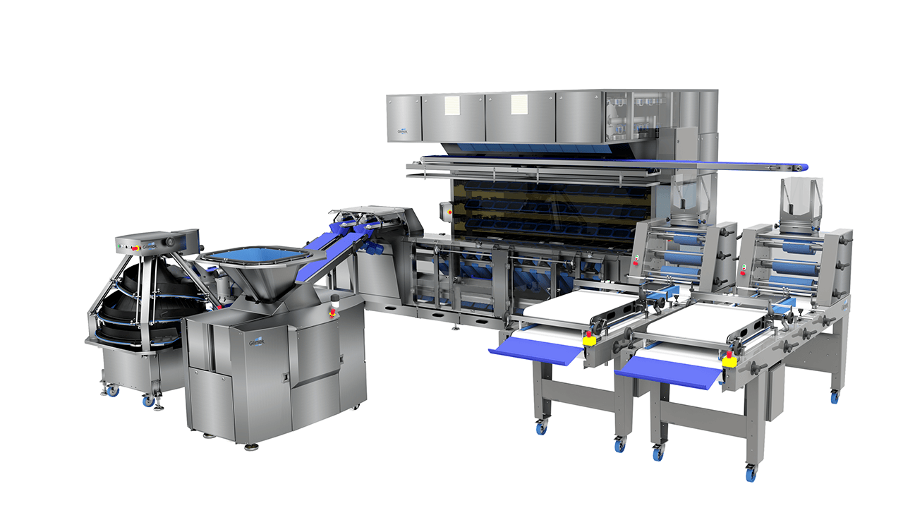 Glimek Bread Line for up to 6 000 pieces / hour