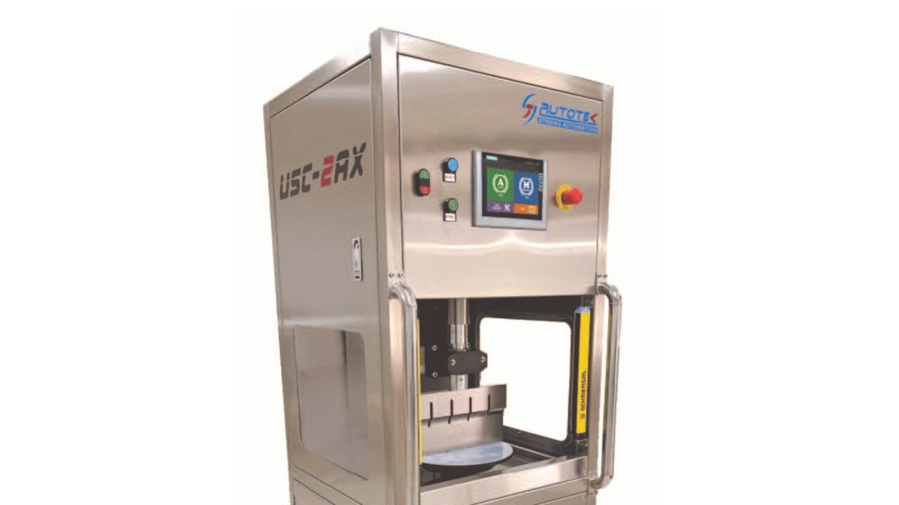 USC-2AX Ultrasonic Cutting Machine for Round Food