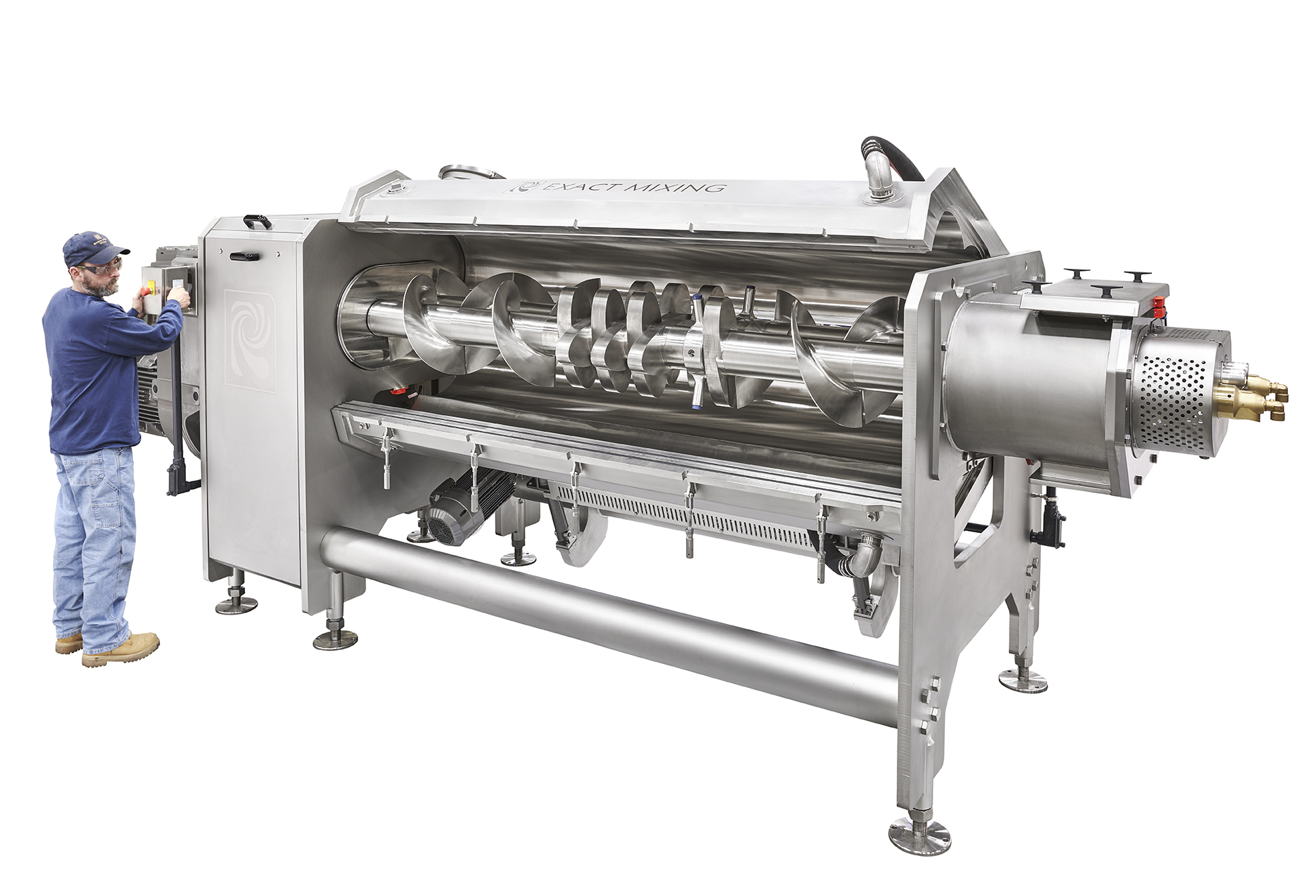 Pictured in the image is the MX Continuous Mixer, capable of producing dough at up to 6500 kg/hr.